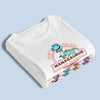 Don’t Mess With Mamasaurus & Her Dino Squad -  Family Personalized Custom Unisex T-shirt, Premium T-shirt, Hoodie - Mother's Day Gift For Mom, Grandma