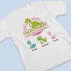Jurassic Love, Jurassic Strength -  Family Personalized Custom Unisex T-shirt, Premium T-shirt, Hoodie - Mother's Day Gift For Mom, Grandma