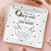 Love That Lasts A Lifetime - Couple Personalized Custom 3D Inflated Effect Printed Full-Print Jewelry Dish - Gift For Husband Wife, Anniversary