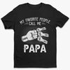 A Dad Like No Other - Family Personalized Custom Unisex T-shirt, Premium T-shirt, Hoodie - Father's Day, Gift For Dad, Grandpa