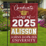 Custom Name Graduation Class of 2025 Gifts - Personalized Flag