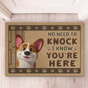 We Can Smell Your Arrival - Dog Personalized Custom Home Decor Decorative Mat - House Warming Gift For Pet Owners, Pet Lovers