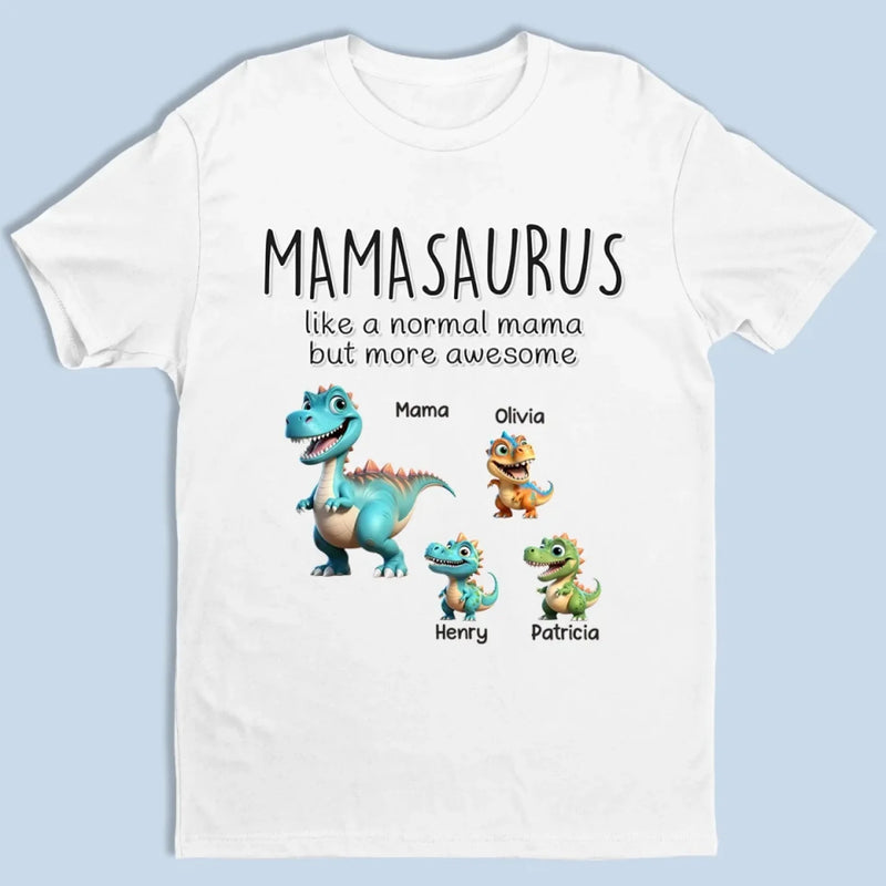 Roaring With Love & Awesomeness -  Family Personalized Custom Unisex T-shirt, Premium T-shirt, Hoodie - Mother's Day Gift For Mom, Grandma
