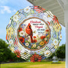Cardinals Appear When Love Is Near - Memorial Personalized Custom Wind Spinner - Sympathy Gift For Family Members