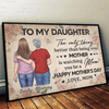 My Little Girl, My Biggest Pride - Family Personalized Custom Horizontal Poster - Mother's Day, Gift For Mom, Daughter
