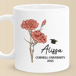 Dream Big, Work Hard, Stay Focused - Family Personalized Custom Mug - Graduation Gift For Family Members, Siblings, Brothers, Sisters