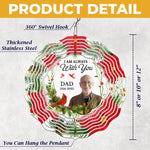 Custom Photo Memorial Dad Gifts - Personalized Wind Spinner
