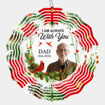 Custom Photo Memorial Dad Gifts - Personalized Wind Spinner