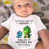 Our First Mother’s Day Together - Family Personalized Custom Baby Onesie - Mother's Day, Baby Shower Gift, Gift For First Mom