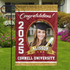 Custom Photo Dreams Turned Into Reality - Family Personalized Custom Flag - Graduation Gift For Family Members, Siblings, Brothers, Sisters