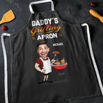 Custom Photo Grilling Gifts for Dad - Personalized Apron