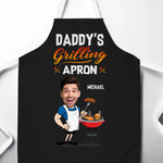 Custom Photo Grilling Gifts for Dad - Personalized Apron