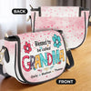 Happiness Is Being Called Grandma - Family Personalized Custom Leather Saddle Bag - Mother's Day, Gift For Mom, Grandma