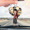 Graduate Today, Legend Forever - Family Personalized Custom Car Ornament - Acrylic Custom Shaped - Graduation Gift For Family Members, Siblings, Brothers, Sisters