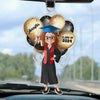 Graduate Today, Legend Forever - Family Personalized Custom Car Ornament - Acrylic Custom Shaped - Graduation Gift For Family Members, Siblings, Brothers, Sisters