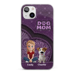 Love, Your Loyal Snack Beggars - Dog Personalized Custom Clear Phone Case - Gift For Pet Owners, Pet Lovers