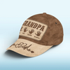 Where Love Leaves Its Handprints - Family Personalized Custom Hat, All Over Print Classic Cap - Father's Day, Gift For Dad, Grandpa