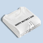 Custom Name Mother and Child Mother's Day Gifts for Mom - Personalized Apparel