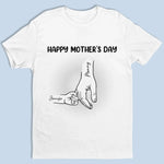 Custom Name Mother and Child Mother's Day Gifts for Mom - Personalized Apparel