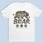 Wild, Strong, And Mama Bear Tough -  Family Personalized Custom Unisex T-shirt, Premium T-shirt, Hoodie - Mother's Day, Gift For Mom, Grandma