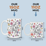 The Most Beautiful Flowers Bloom In A Mother’s Love - Family Personalized Custom 3D Inflated Effect Printed Mug - Mother's Day, Gift For Mom, Grandma