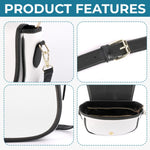 Love, Licks, And Wagging Tails - Dog Personalized Custom Leather Saddle Bag - Gift For Pet Owners, Pet Lovers
