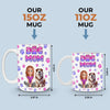 Dog Hair Is My Glitter - Dog & Cat Personalized Custom 3D Inflated Effect Printed Mug - Mother's Day, Gift For Pet Owners, Pet Lovers