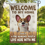 My House, My Rules - Dog Personalized Custom Flag - Gift For Pet Owners, Pet Lovers