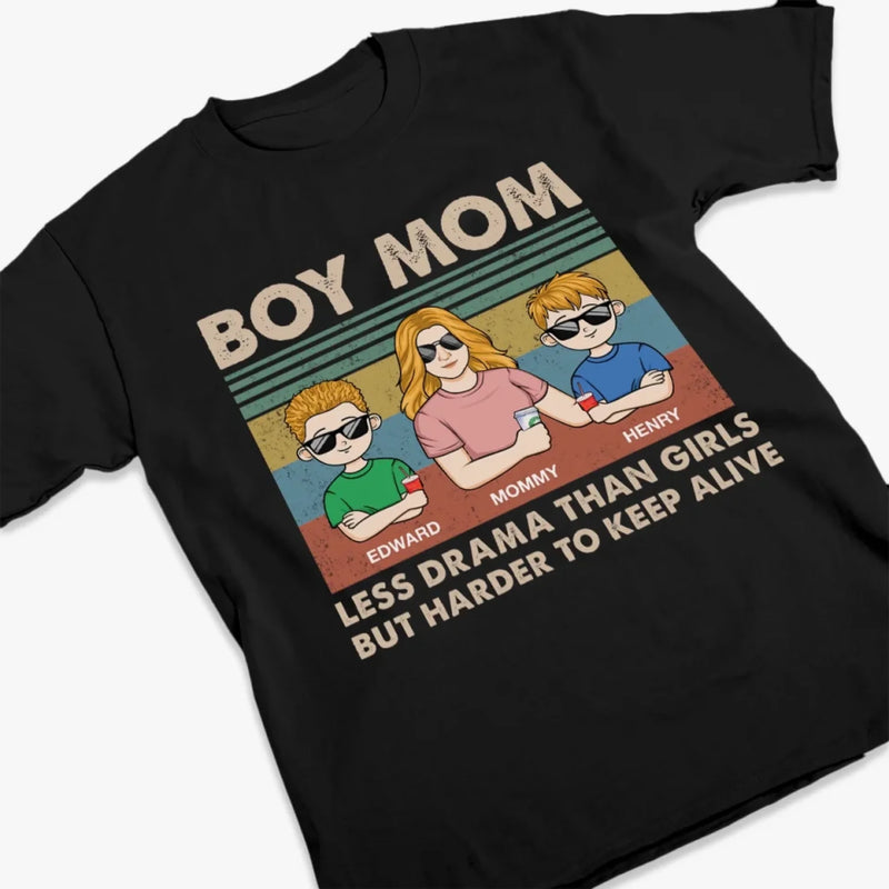 Chaos Coordinator - Family Personalized Custom Unisex T-shirt, Premium T-shirt, Hoodie - Mother's Day, Gift For Mom