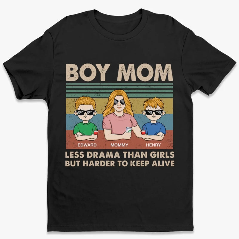 Chaos Coordinator - Family Personalized Custom Unisex T-shirt, Premium T-shirt, Hoodie - Mother's Day, Gift For Mom