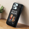 Where Paws Go, Love Follows - Dog Personalized Custom Leather Flip Wallet Phone Case - Gift For Pet Owners, Pet Lovers