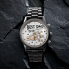 Greatest Dad, Unmatched Love - Family Personalized Custom Men's Watch - Father's Day, Gift For Dad, Grandpa