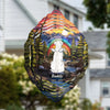 In My Heart, You’re Never Gone - Memorial Personalized Custom Wind Spinner - Sympathy Gift For Pet Owners, Pet Lovers