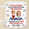Motherhood, The Most Beautiful Journey - Family Personalized Custom 3D Inflated Effect Printed Mug - Mother's Day, Gift For Mom, Grandma