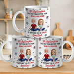 Proud To Be Your Dad, Forever - Family Personalized Custom 3D Inflated Effect Printed Mug - Father's Day, Gift For Dad, Daughter