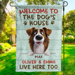 Home Of Barking Security And Unconditional Love - Dog Personalized Custom Flag - Gift For Pet Owners, Pet Lovers