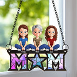 Custom Name Family Gifts - Personalized Suncatcher Ornament