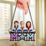 Custom Name Family Gifts - Personalized Suncatcher Ornament