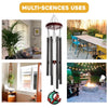 When Cardinals Appear, Angels Are Near - Memorial Personalized Custom Wind Chime Suncatcher - Sympathy Gift For Family Members