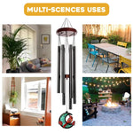When Cardinals Appear, Angels Are Near - Memorial Personalized Custom Wind Chime Suncatcher - Sympathy Gift For Family Members