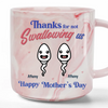 We Are Your Greatest Miracle - Family Personalized Custom Marble Mug - Mother's Day, Gift For Mom, Grandma