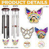 Custom Photo Forever Part Of My Heart - Memorial Personalized Custom Wind Chime Suncatcher - Sympathy Gift For Pet Owners, Pet Lovers