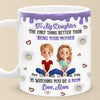 A Mother’s Love Knows No Bounds - Family Personalized Custom 3D Inflated Effect Printed Mug - Mother's Day, Gift For Mom, Daughter