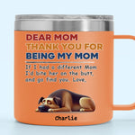 Dogs Make Life Whole - Dog Personalized Custom 14oz Stainless Steel Tumbler With Handle - Gift For Pet Owners, Pet Lovers