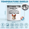 Dogs Are Joy In Fur - Dog Personalized Custom 14oz Stainless Steel Tumbler With Handle - Gift For Pet Owners, Pet Lovers