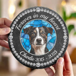 Custom Pet Photo Memorial Dog Gifts - Personalized Stone With Stand