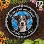 Custom Pet Photo Memorial Dog Gifts - Personalized Stone With Stand