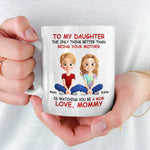 Custom Name Mother Daughter Gifts - Personalized Mugs