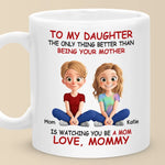 Custom Name Mother Daughter Gifts - Personalized Mugs