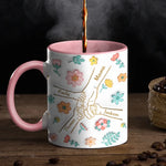 Together Always, Never Apart - Family Personalized Custom 3D Inflated Effect Printed Accent Mug - Mother's Day, Gift For Family